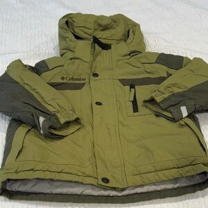 Columbia Kids Olive Green Puffer Jacket